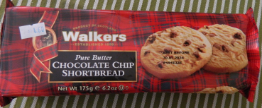 Walkers Pure Butter Chocolate Chip Butterkekse